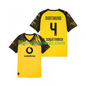 Borussia Dortmund Nico Schlotterbeck 4 Maglia Prima 2025/2026 Manica Corta